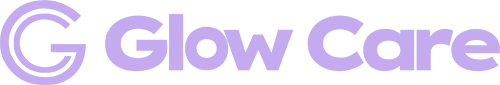 Glow Care Purple Logo Trans BG